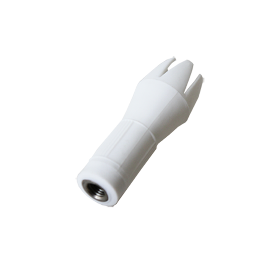 flower tip with metal insert