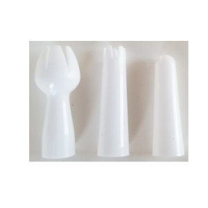 WZ-108 3pc White Decorating Tip Set