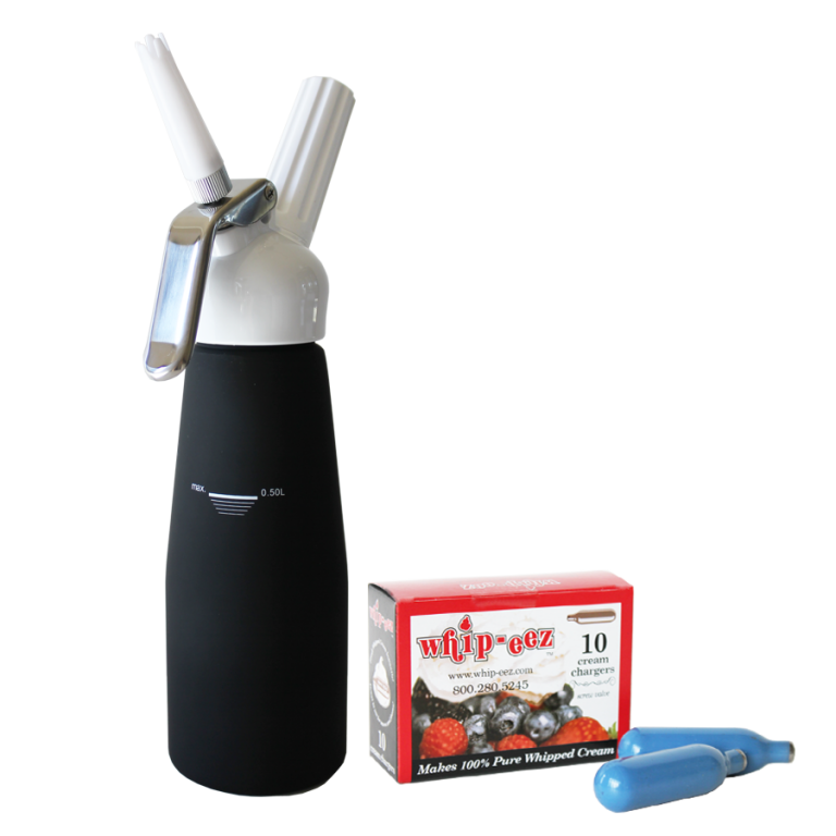 Whip Cream Dispenser Black Matte Cream Whipper