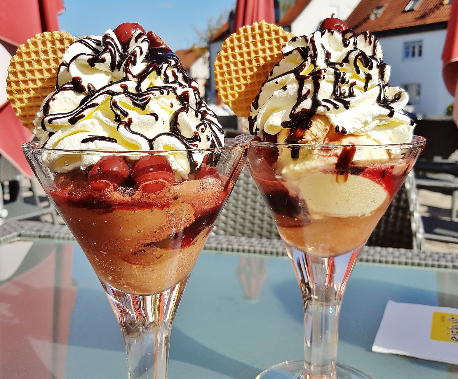 ice cream soda floats